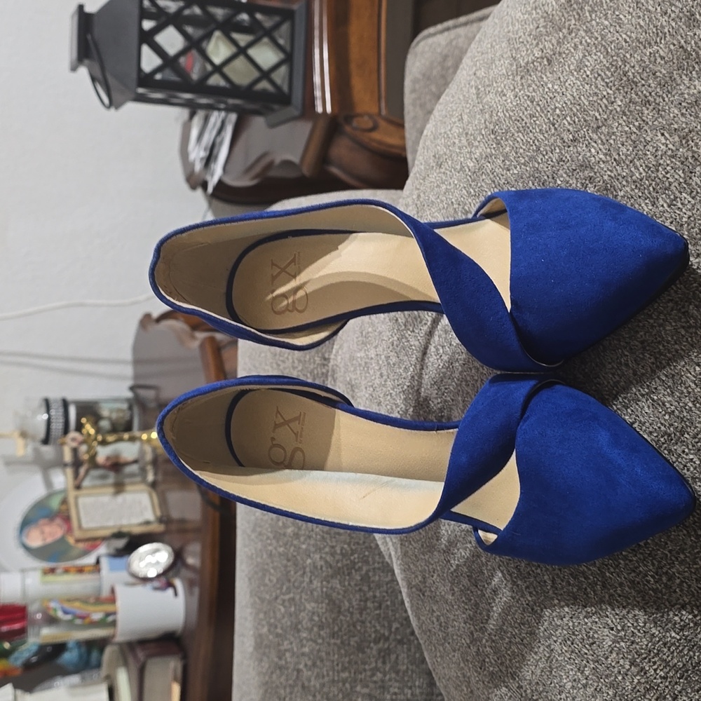 Blue Shoes from Shoedazzle